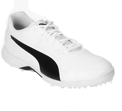 

Puma Evo Speed one8 R White Cricket Shoes For Men(White, Black