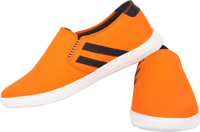 

Kaneggye Slip On Sneakers For Men(Yellow, Orange