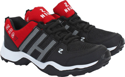

Aero Go Run Running Shoes For Men(Black, Black::red