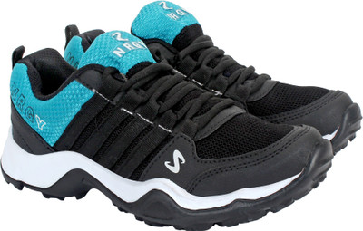 

Aero Go Run Running Shoes For Men(Black, Blue, Black::sky