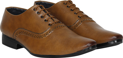 

D-SNEAKERZ Oxford For Men(Brown, Tan