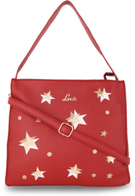 

Lavie Women Evening/Party Red Leatherette Hobo