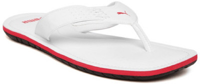 

Puma Puma Men's White Solid Thong Flip-Flops Flip Flops