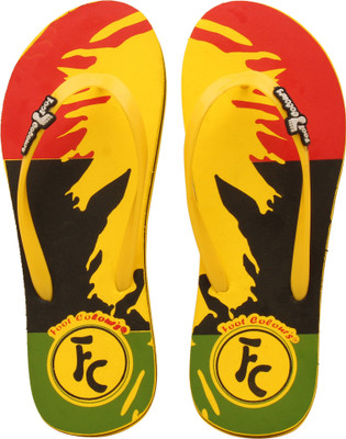 

Foot Colours Slippers, Yellow