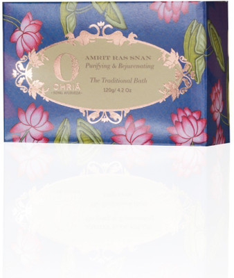 

Ohria Ayurveda Amrit Ras Snan Purifying & Rejuvenating Traditional Bath Soap - 4.2 oz(120 g)