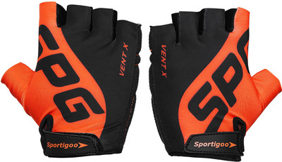 

Sportigoo SPG Gym & Fitness Gloves (L, Black, Orange)