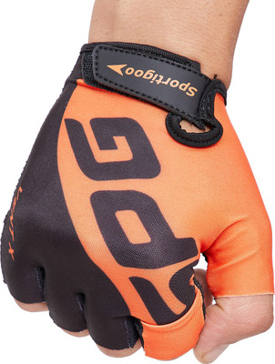 

Sportigoo SPG Cycling Gloves (, Black, Orange