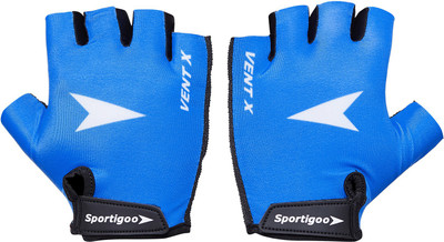 

Sportigoo Vent-X Cycling Gloves Cycling Gloves (, Blue, Blue;white