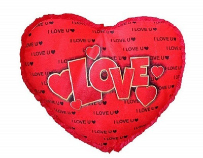 

ZOONIO red Color Valentine Special Dil 45 cm - 11 cm(Red)