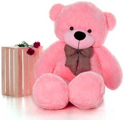 TEDDYMANIA 4 Feet Jumbo Cute Teddy Bear - 120.1000004 cm(Pink)