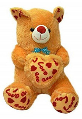 

ZOONIO Brown Fur Teddy Bear 70 cm - 152 cm(Yellow)