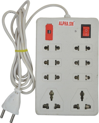 

ALPHA.SM 8 Socket Surge Protector (White) 8 Socket Surge Protector(White)
