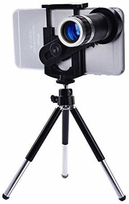 

Syvo 8x Optical Zoom Universal Tripod Kit(Black, Supports Up to 1500 g)