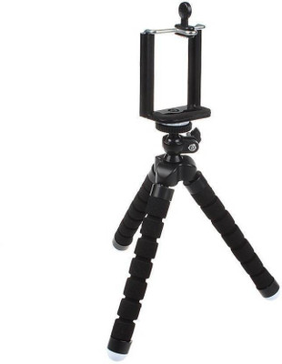 

syvo Soft Flexible For Digital Camera Video Camcorder Stand Medium Tripod (Black, Red, Supports Up to 1000 g) Tripod(Multicolor, Supports Up to 1500 g)