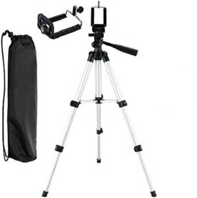 

FUTUREWIZARD Flexible 3110 Tripod With 3-Way for Digital Camera Video Tripod (Silver, Supports Up to 1500 g) Tripod Tripod(whiteblack, Supports Up to 1500 g)