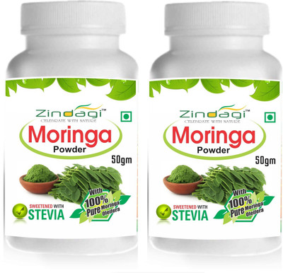 

Zindagi Moringa Powder - Natural Moringa Leaves Powder - Moringa Oleifera Powder(50 g)