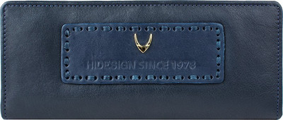 

Hidesign Women Casual Blue Genuine Leather Wallet(2 Card Slots)