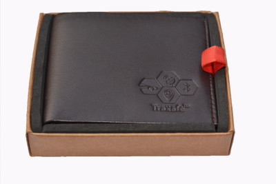 

Traxafe Men Black Genuine Leather Wallet(8 Card Slots), Dark brown