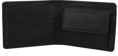 

Gatasmay Men Formal Black Genuine Leather Wallet(3 Card Slots)