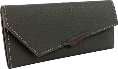 

opazo Girls Black Artificial Leather Wallet(9 Card Slots)