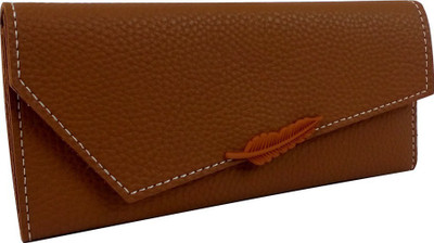 

opazo Girls Brown Artificial Leather Wallet(9 Card Slots)