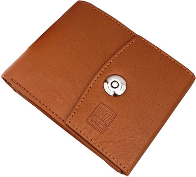 

Wenzest Boys Tan Artificial Leather Wallet(6 Card Slots), Multi