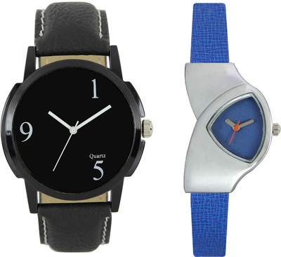 

Shocknshop LR06_208 Designer Analog Chain Strap Couple Watch - For Men & Women