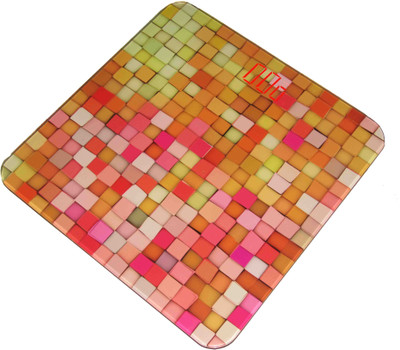 

BodyTech LED Multi colour personal scale Weighing Scale(Multicolor)