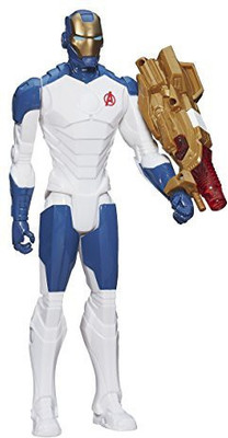 

Hasbro Marvel Avengers Titan Hero Series Beam Blaster Iron Man Figure(Multicolor)