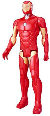 

Avengers Marvel Titan Hero Series 12-Inch Iron Man Figure(Multicolor)