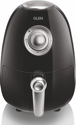 GLEN Air Fryer 3045 800 Watt 2 Litre with 2 Year Warranty Air Fryer(2 L), Black
