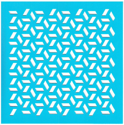 

Oasis Stencilosis Art & Craft Plastic Stencils (Blue) 6 INCH - 10