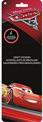 

Generic SC5153 Sandylion Disney Flip Pack Stickers 6 Sheets-Cars 3