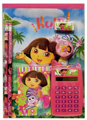 

Generic Nickelodeon Girls Dora 7pc Calculator Set