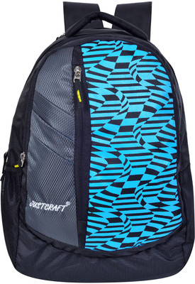 

Justcraft Galaxy 25 L Backpack(Grey), Blue;dark