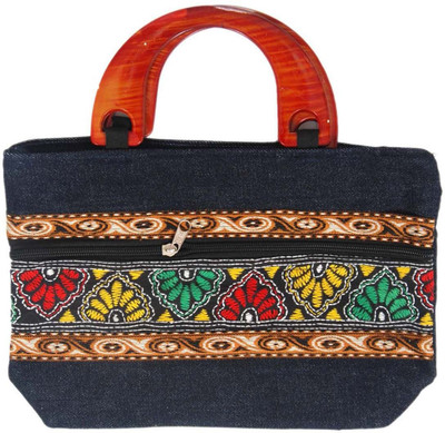 

Utkal Craft House Design Handbag Messenger Bag(Blue, Red, Yellow, Green, Grey, 8 L)