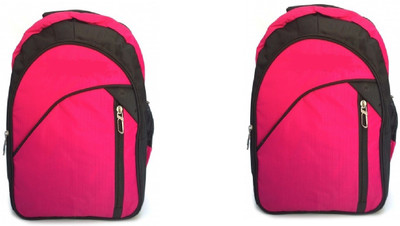 

New maa sharda School bag Waterproof Backpack(Pink, 18 L)