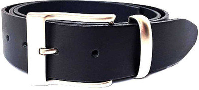

JD Men Casual Black Genuine Leather Reversible Belt, Black 1
