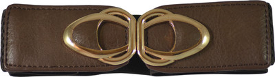 

Antiformal Women Party Brown Artificial Leather Belt