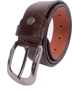 

Crazee Wear Men Formal Brown Genuine Leather Belt