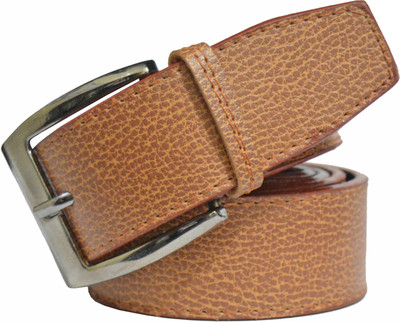 

Sun Shopping Men Formal Tan Synthetic Belt