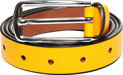 

Bharat Leather Emporium Women Casual Yellow Genuine Leather Belt, Bharat Leather Emporium Women Casual, Party, Formal Yellow Genuine Leather Belt, Bharat Leather Emporium Women Party Yellow Genuine Leather Belt