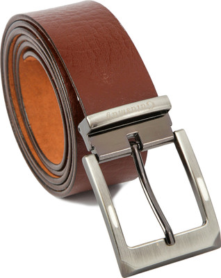 

Gatasmay Men Casual Brown Genuine Leather Belt
