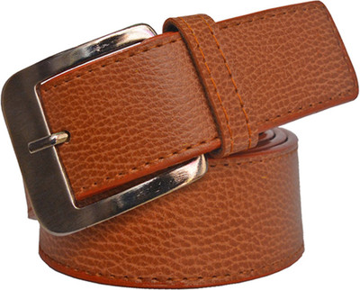 

Sun Shopping Men Formal Tan Synthetic Belt