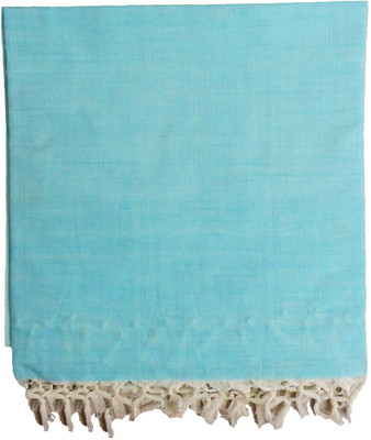 EthnicAlive Solid Single Top Sheet for  AC Room(Silk, White)
