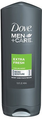 

Dove Men + Care Body and Face Wash, Extra Fresh, 400ml(400 ml)