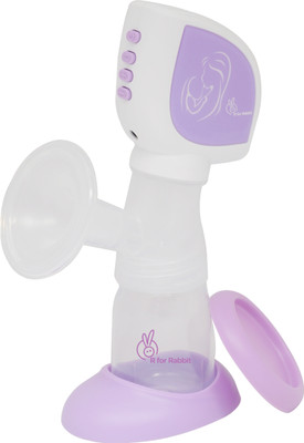 

R for Rabbit First Feed Comfort Electric Breast Pump - Most Safe and Comfortable Breast Pump (Purple) - Electric(Purple)