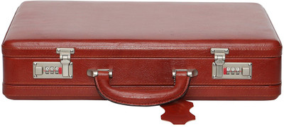 HYATT Genuine leather briefcase Medium Briefcase - For Men & Women(Tan)