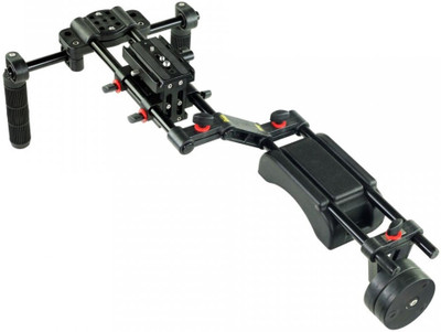 

FILMCITY Camera Shoulder Rig Mount with Counter Weight for DSLR Video Camera Sony Canon Nikon Panasonic FC-10W Camera Rig