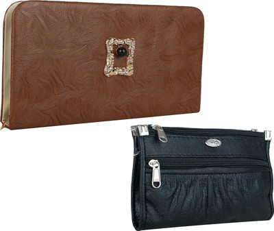 

Element Cart Casual, Formal, Party Black, Brown Clutch